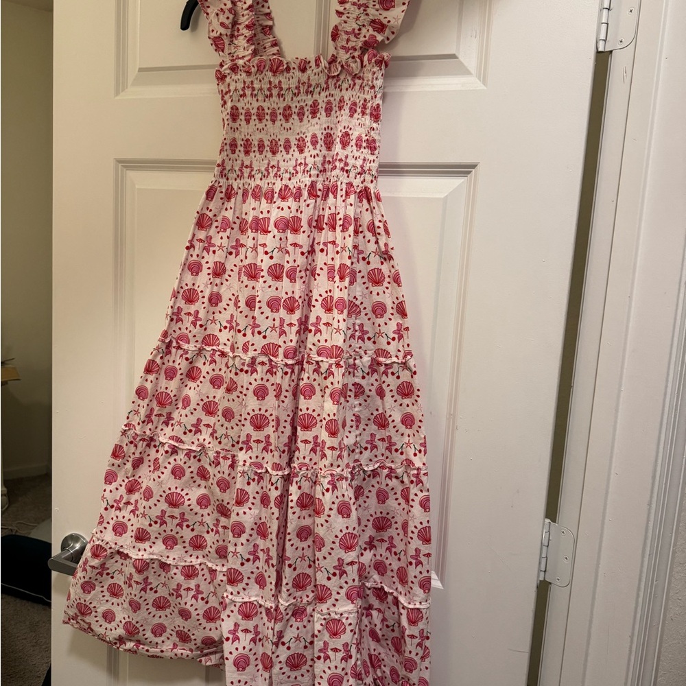 Hill House Pink Floral Dress - Picture 3 of 3